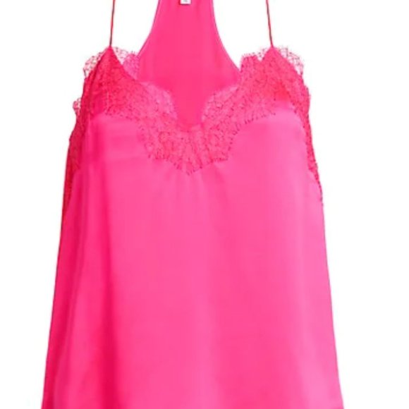 Cami NYC Tops - Cami NYC Pink Lace Trim Camisole